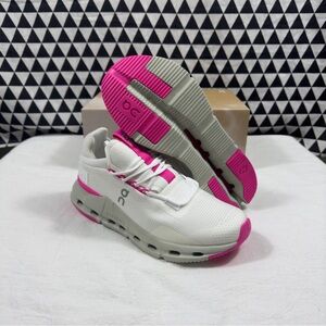 On cloud pink shoes Fashion sneaker casual shoes